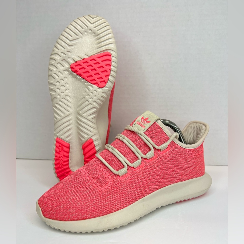 Adidas Women's B22636 Tubular Shadow Sneakers Aero Pink Sz 7.5 New W/O Box